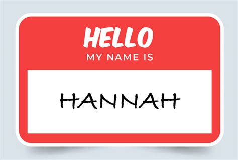 Meaning, origin and history of the name Hannah